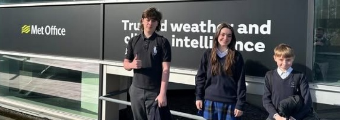 West Exe Students at the Met Office